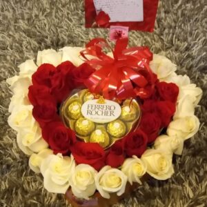 Corazón achocolatado